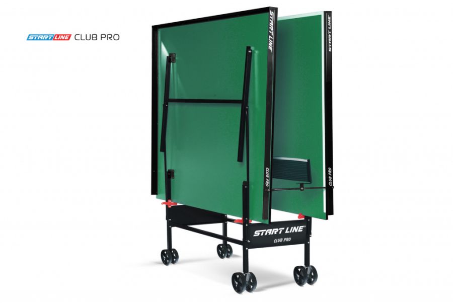 Теннисный стол Club Pro Green - стол для настольного тенниса в помещении, подходит как для частного использования, так и для школ