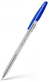 ErichKrause Набор шариковых ручек R-301 Classic Stick, 1.0 мм, 43184, синий цвет чернил 4 штуки