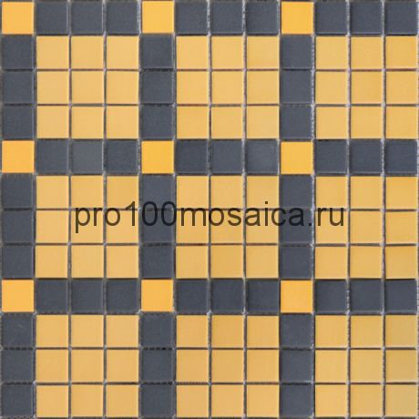 Мозаика из керамогранита неглазурованная с прокрасом в массе Ornamento 7  30х30х0,6 см (чип 23х23х6 мм)