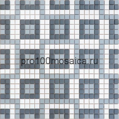 Мозаика из керамогранита неглазурованная с прокрасом в массе Ornamento 10  30х30х0,6 см (чип 23х23х6 мм)