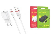 БП сетевой, 1 USB + Type-C, BA46A Premium, бел.