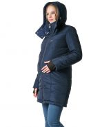 Куртка 3в1 зимн. "Мадейра"  для беременных и слингоношения синий