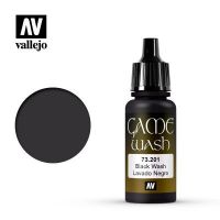 Краска Vallejo Game Color - Black Wash (73.200)