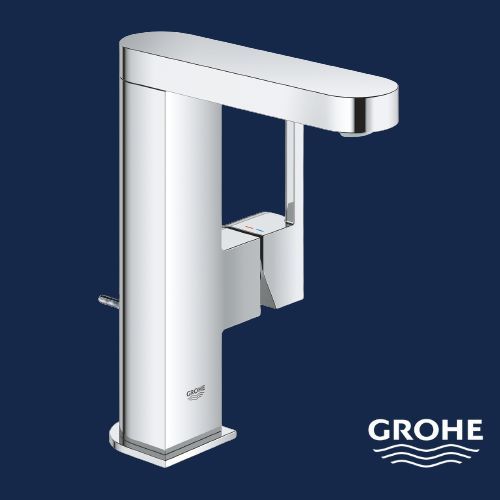 ОДНОРЫЧАЖНЫЙ СМЕСИТЕЛЬ ДЛЯ   РАКОВИНЫ GROHE PLUS , РАЗМЕР 1/2? M