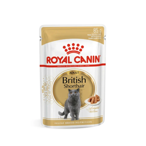 Влажный корм для кошек Royal Canin British Shorthair породы Британская короткошерстная