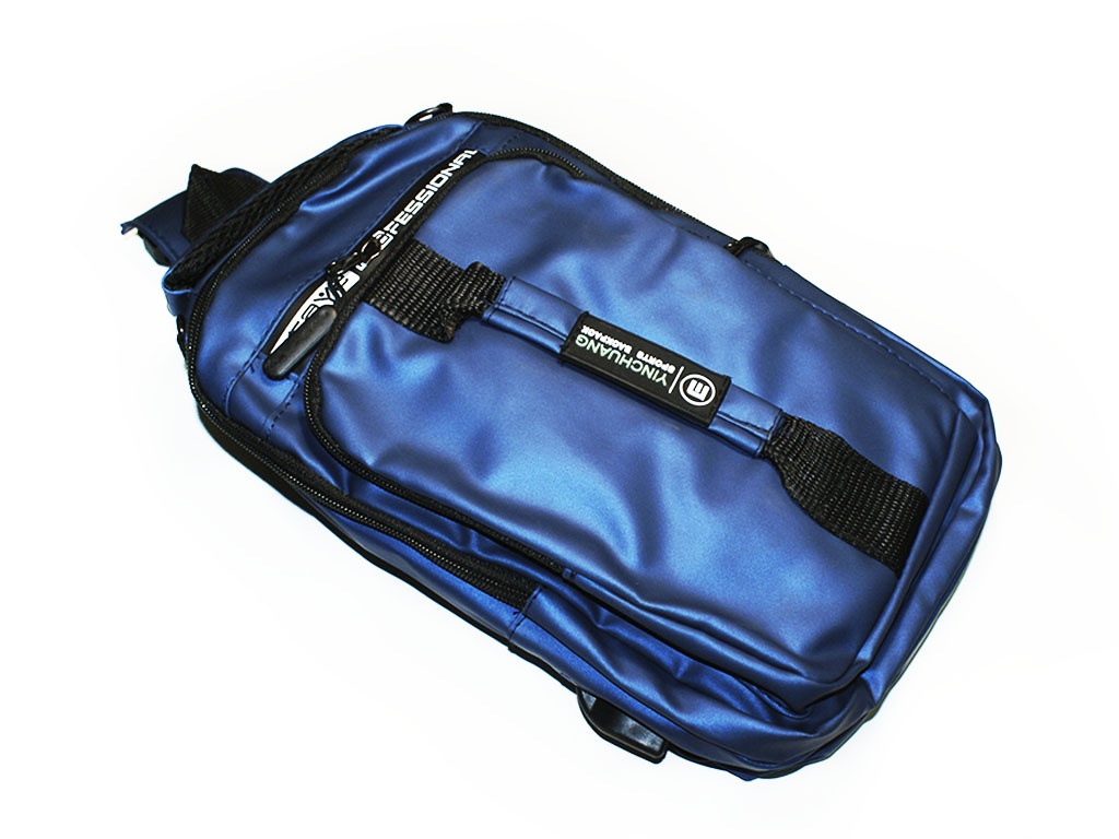 Спортивная сумка синяя ХВВ-27. Артикул 00925