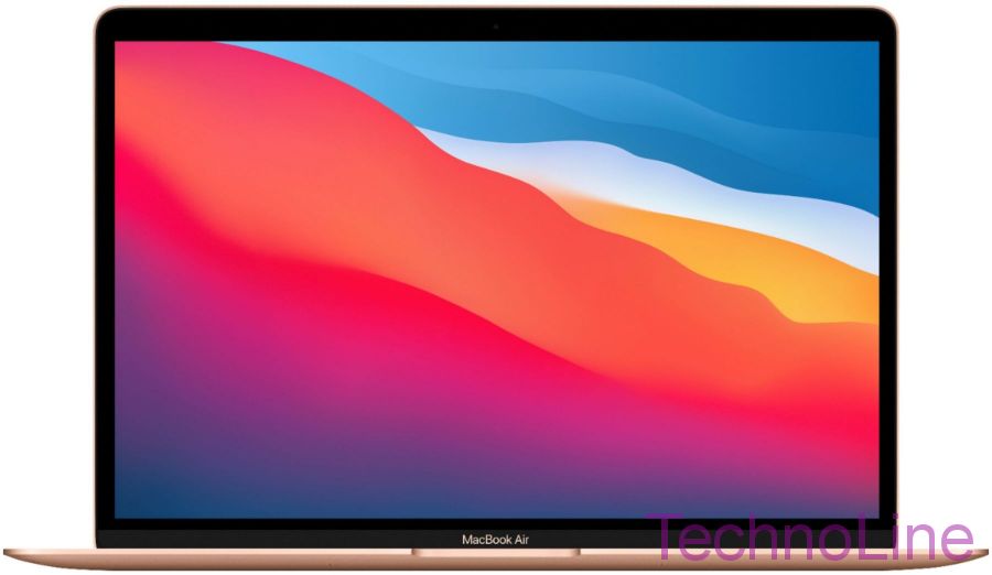 Ноутбук Apple MacBook Air 13 Late 2020, Apple M1 RAM 8 ГБ, SSD 256 ГБ, золотой MGND3 [Английская Раскладка]