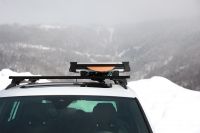 Багажник для лыж и сноубордов - крепление Люкс Эльбрус 500 для 4 пар лыж / 2 сноубордов
