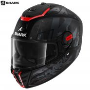 Шлем Shark Spartan RS Stingrey, Чёрно-красный матовый
