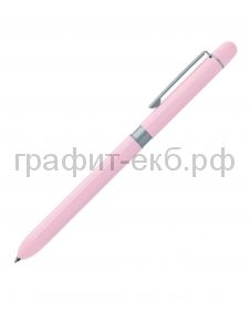 Ручка шариковая Penac MULTISYNC синяя+красная+грифель+ластик розовая MF0107PK-GC8