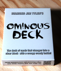 Ominous Deck (Spider) by Diamond Jim Tyler