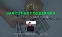 Валютная поддержка. До 750 долларов в месяц. Тариф Денежный (Александр Ханин)