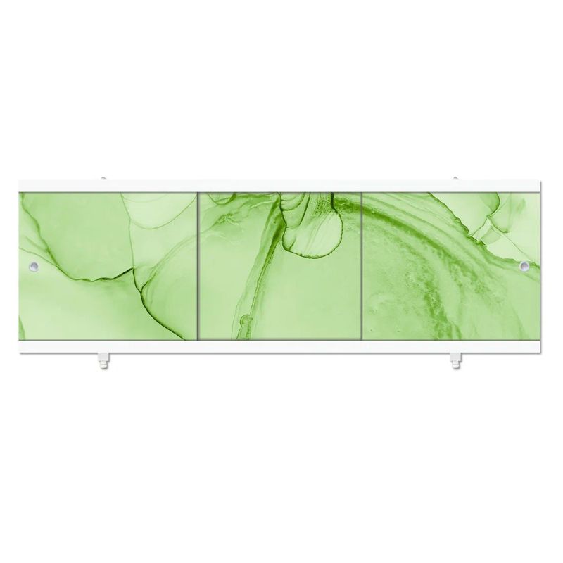 Экран под ванну раздвижной Melodia Salsa зелёный 150 MBSS15006