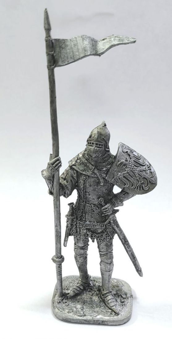 Фигурка Богемский рыцарь, 2-я пол. 14 века олово