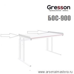 Комплект из боковых ограничителей 2 шт для стола 900 х 60 мм Gresson БОС-900