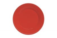 Тарелка закусочная "Tiffany", красная, 19 см