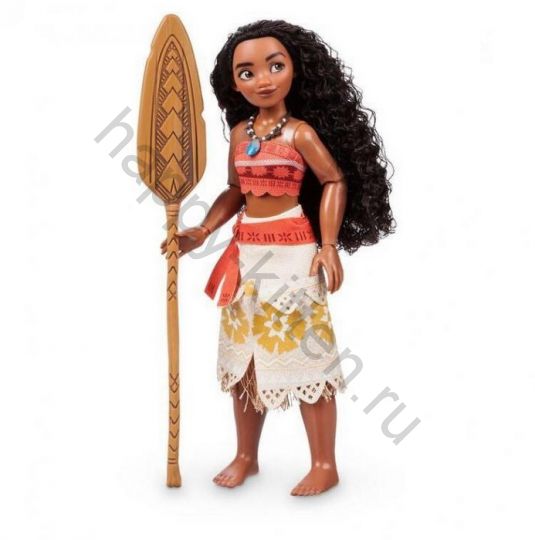 Кукла Моана с веслом и сердцем тафити