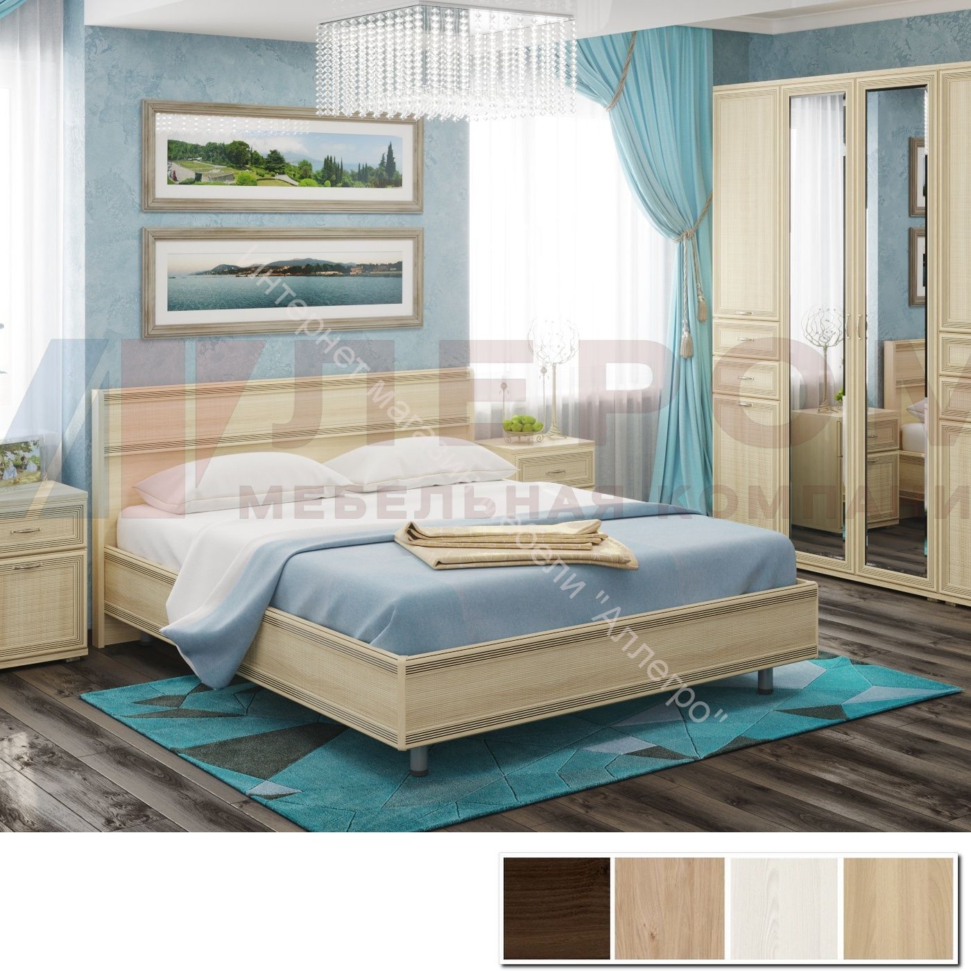 Спальня Карина - композиция СК-1007