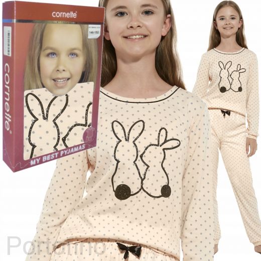 962-151 Пижама для девочек Cornette