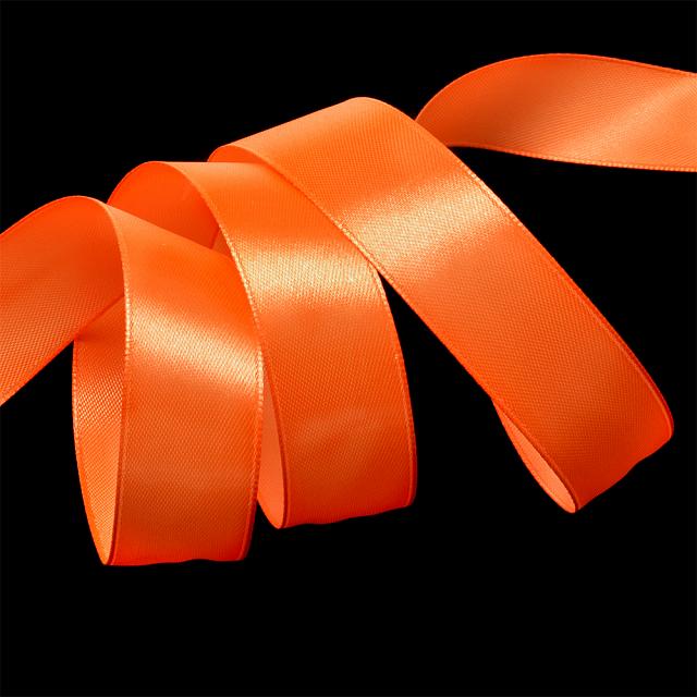 фото Лента атласная IDEAL цвет 3070 оранжевого цвета 12 мм (ЛА.IDEAL-3070)