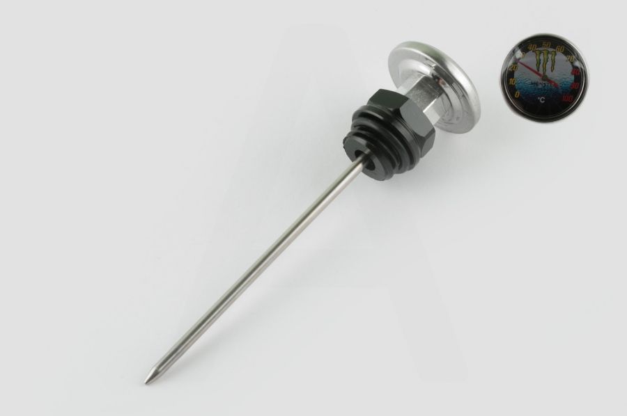 Щуп масла ?19.0mm, L-137mm (+датчик температуры) (черный) "RIDE IT"