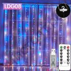 Гирлянда-штора OG-LDG08 LED (3х3м,300 ламп,RGB) на каждый день