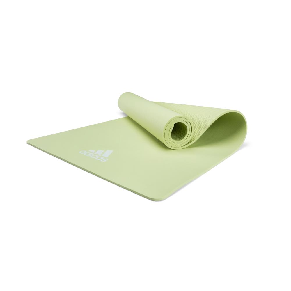 Коврик (мат) для йоги Adidas, цвет Зеленый, артикул ADYG-10100GN