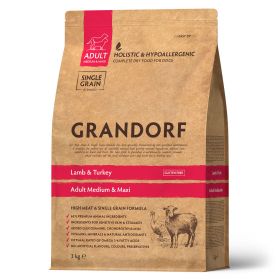 ГРАНДОРФ ягнёнок с индейкой для средних и крупных пород (GRANDORF Lamb&Turkey MED&MAXI)