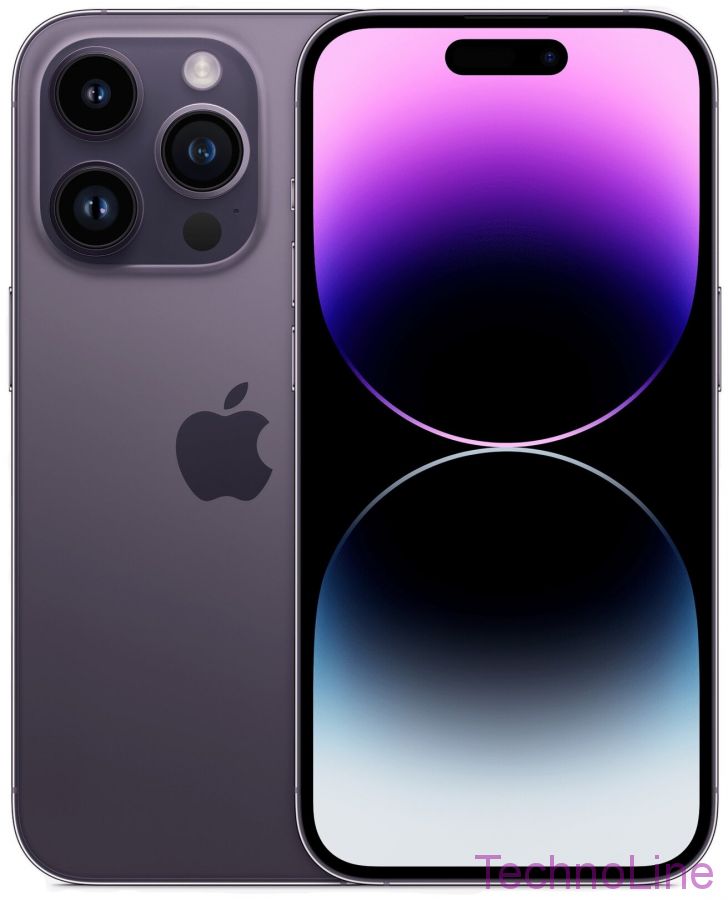 Смартфон Apple iPhone 14 Pro Max 1 ТБ, глубокий фиолетовый (2SIM)