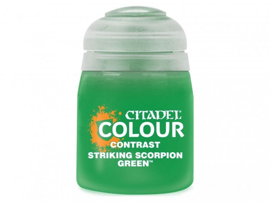 Краска Citadel Contrast: Striking Scorpion Green