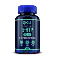 GLS 5-НТР (гидрокситриптофан) с экстрактом шафрана, 120шт