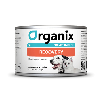 Влажный корм для собак и кошек Organix Preventive Line Recovery