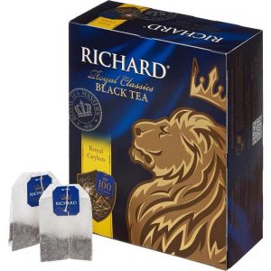Чай черный в пакетиках RICHARD 100х2г Royal Ceylon