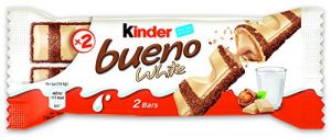 Шоколадные палочки KINDER BUENO 39г White