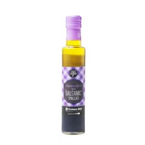 Масло оливковое СRETAN MILL 250мл Extra Virgin c Бальзамическим уксусом с/б