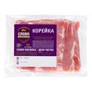 Мясо свинина без кости корейка СЛОВО МЯСНИКА 1000г