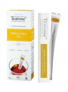 Чай черный в стиках TEATONE 15х1,8г Тропические фрукты