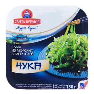Салат из морских водорослей САНТА БРЕМОР 150г Чука-Хиджики