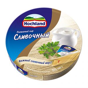 Сыр плавленый HOCHLAND 140г 55% Сливочный