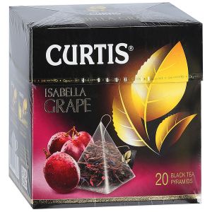 Чай черный в пакетиках CURTIS 20х1,8г Isabella Grape