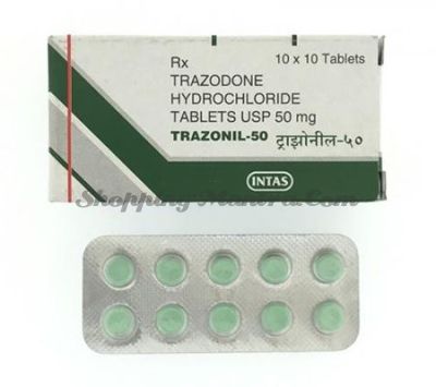 Тразонил 50мг Интас Фарма| Intas Pharma Trazonil 50mg Tablet