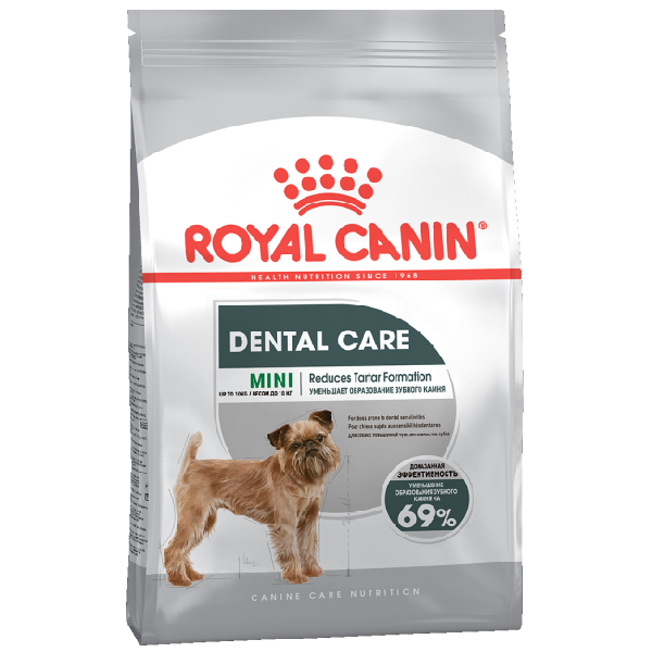 Сухой корм для собак мелких пород Royal Canin Mini Dental Care  для ухода за ротовой полостью