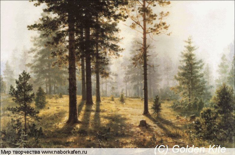 Набор для вышивания "1571 Fog in the Woods"