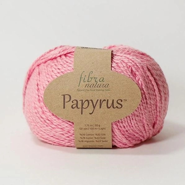 Fibra Natura Papyrus 229-07 яркий розовый