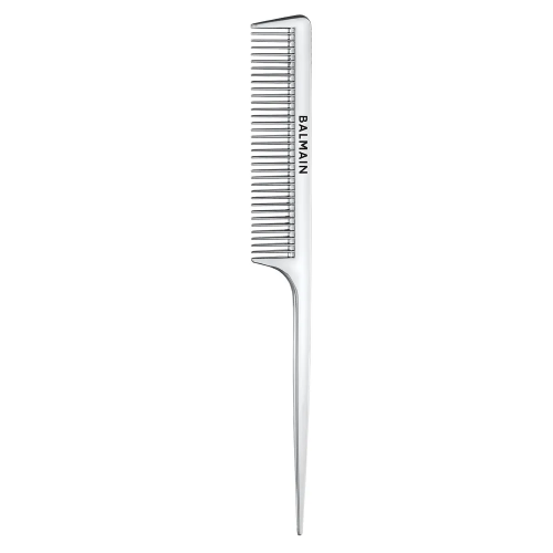 Balmain Hair Серебряная раcческа с длинной ручкой Silver Tail Comb