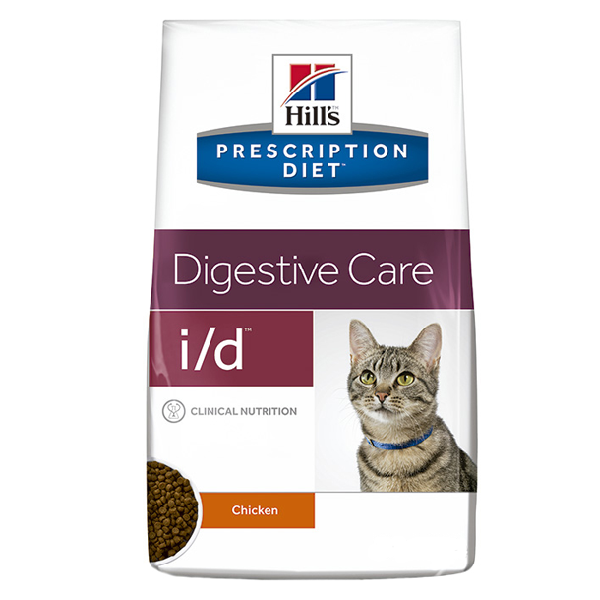 Сухой корм для кошек Hills Diet I/D диета при нарушениях пищеварения