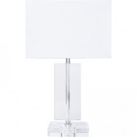 Лампа Настольная Arte Lamp Clint A4022LT-1CC Хром, Белый / Арт Ламп
