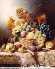 Набор для вышивания "1619 Still Life with Basket of Fruit (small)"