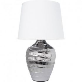 Лампа Настольная Arte Lamp Korfu A4003LT-1CC Хром, Белый / Арт Ламп