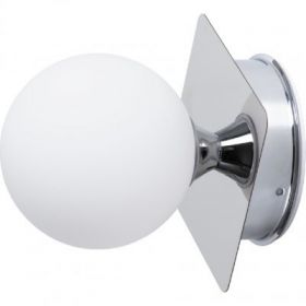 Светильник Малый Потолочный Для Ванной Комнаты Arte Lamp Aqua-Bolla A5663AP-1CC Хром, Белый / Арт Ламп